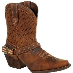 Crush by Durango Women’s brown ventilated short boot
